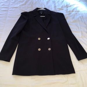 Navy Blazer (Oversized)